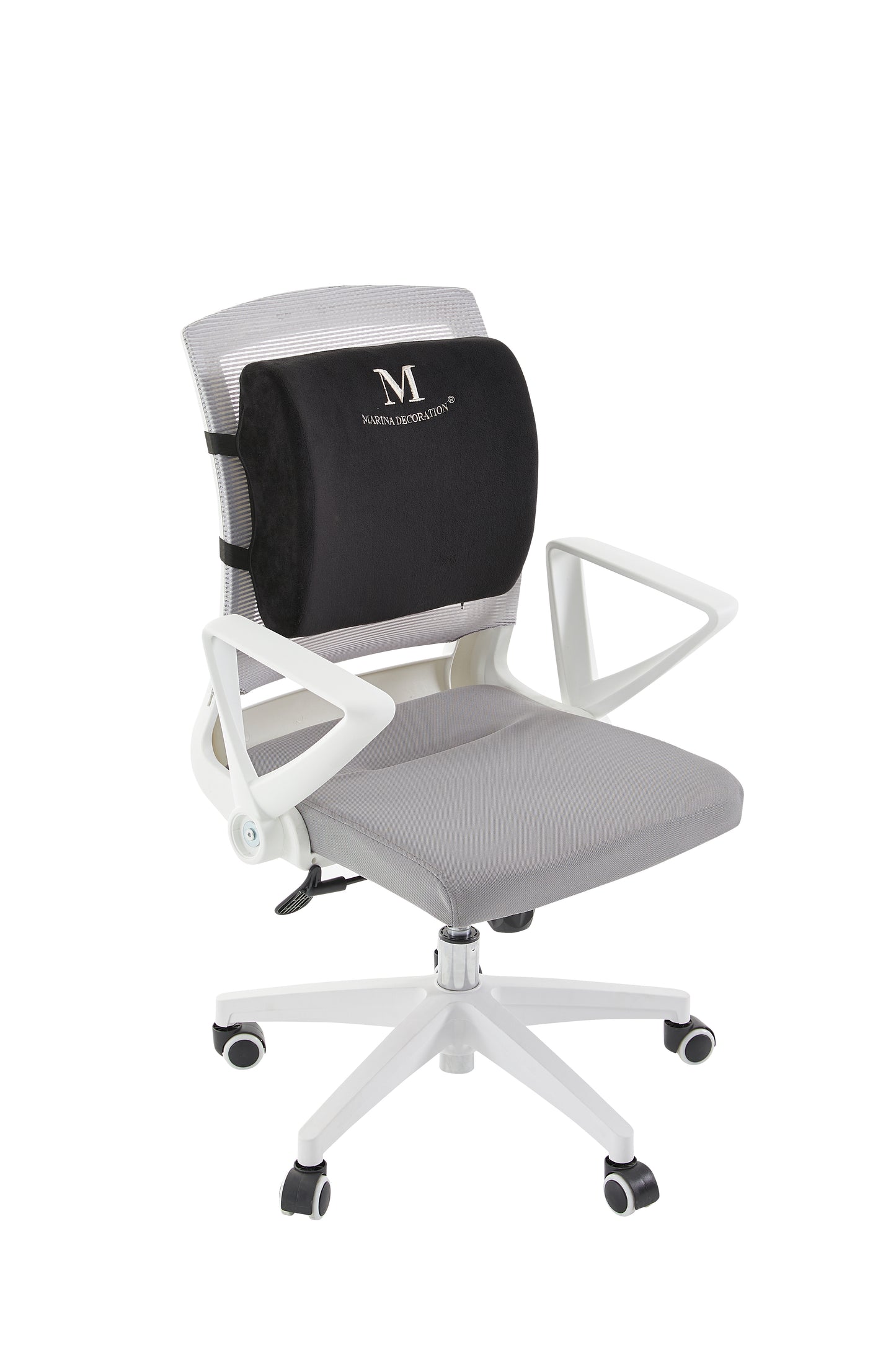Memory Foam Lower Back Support Pain Relief Cushion - Lumbar Support Pillow for Car Office Chair