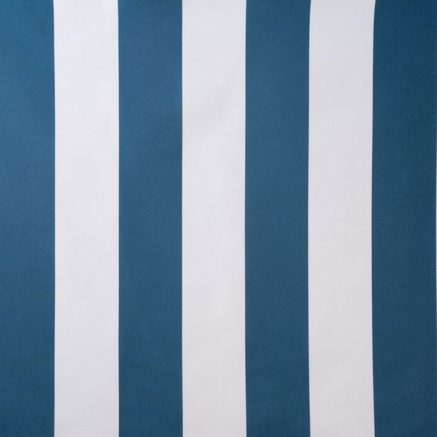 Premium Thick Comfy Seat Patio Pad Tufted Textured Printed Outdoor Chair Cushion 19 x 19 x 4 Inch, Blue White Stripes