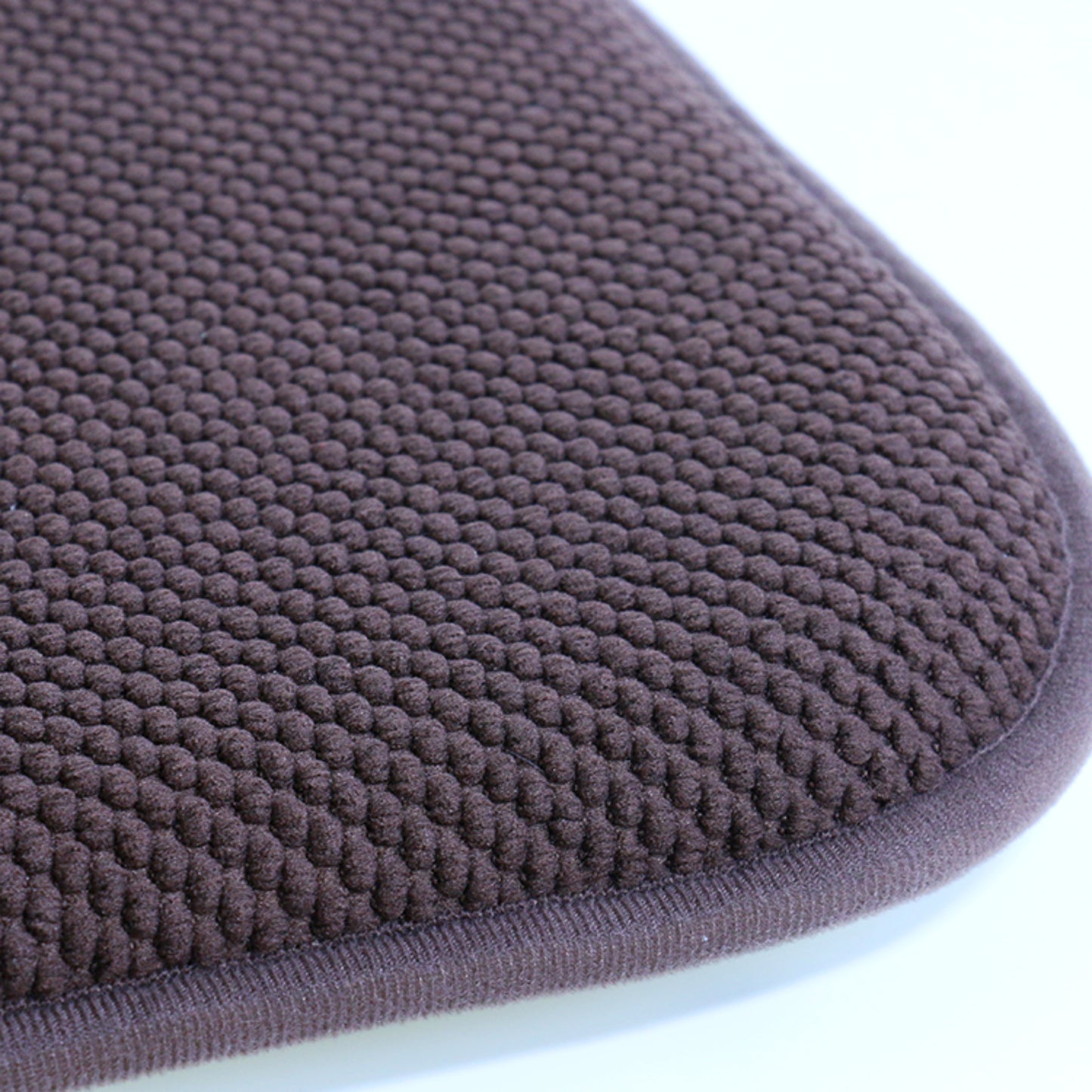 Memory Foam Honeycomb Premium Thick Chair Nonslip Rubber Back Seat Pads Kitchen Chair Cushion Set 16 x 16 Inch, Brown