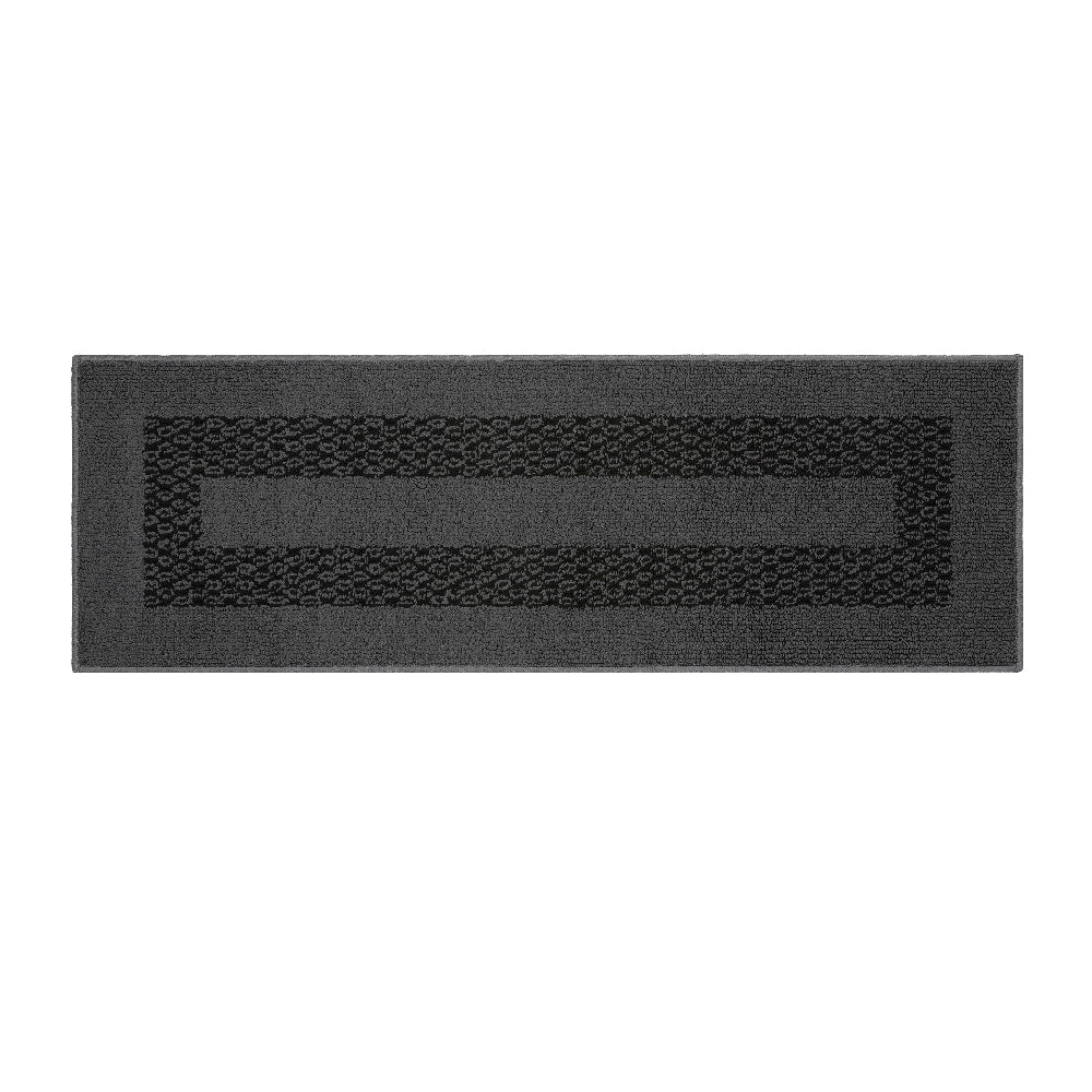 Decor Non-Slip Back Soft Runner Area Carpet Floor Area Rug Indoor Accent Decorative Mat, Diamond Grey