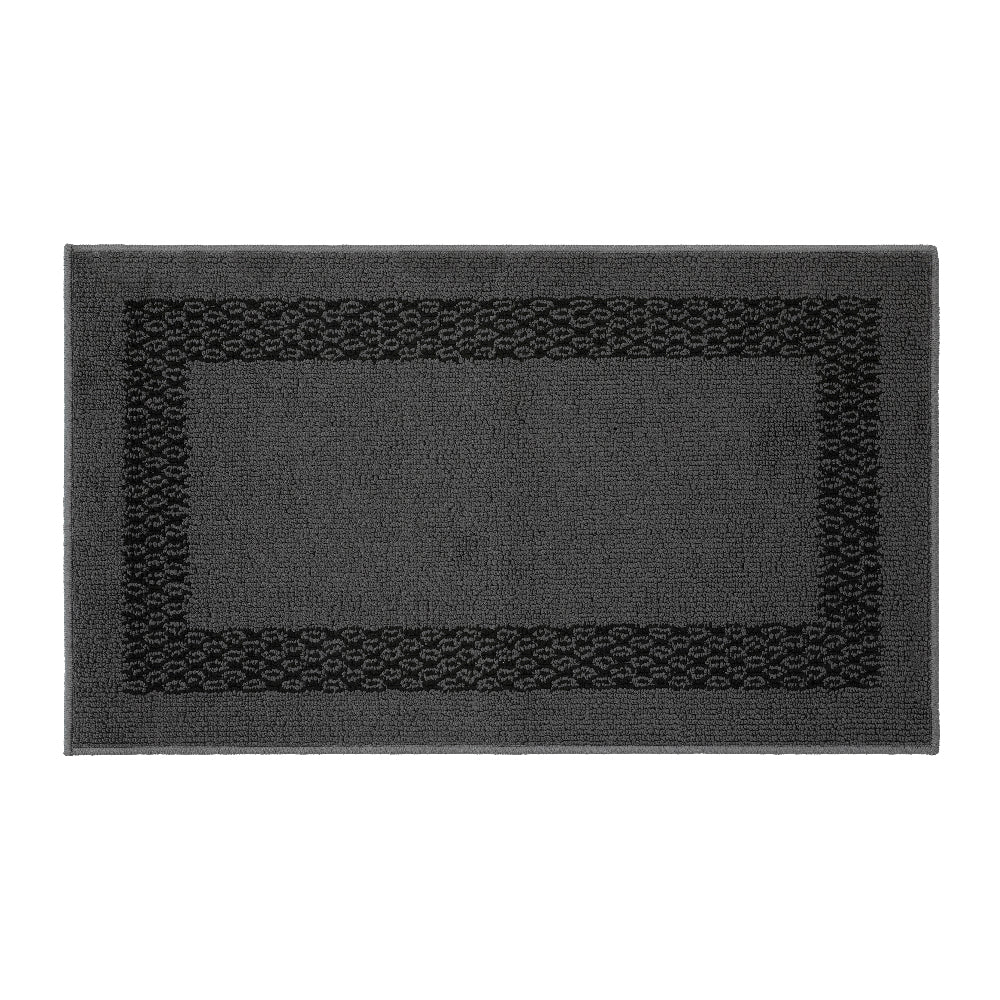 Decor Non-Slip Back Soft Runner Area Carpet Floor Area Rug Indoor Accent Decorative Mat, Diamond Grey