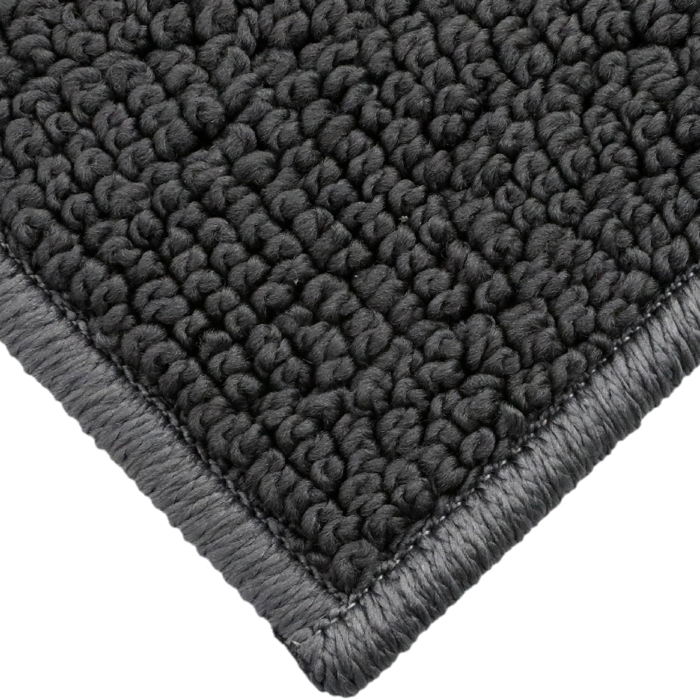 Decor Non-Slip Back Soft Runner Area Carpet Floor Area Rug Indoor Accent Decorative Mat, Diamond Grey