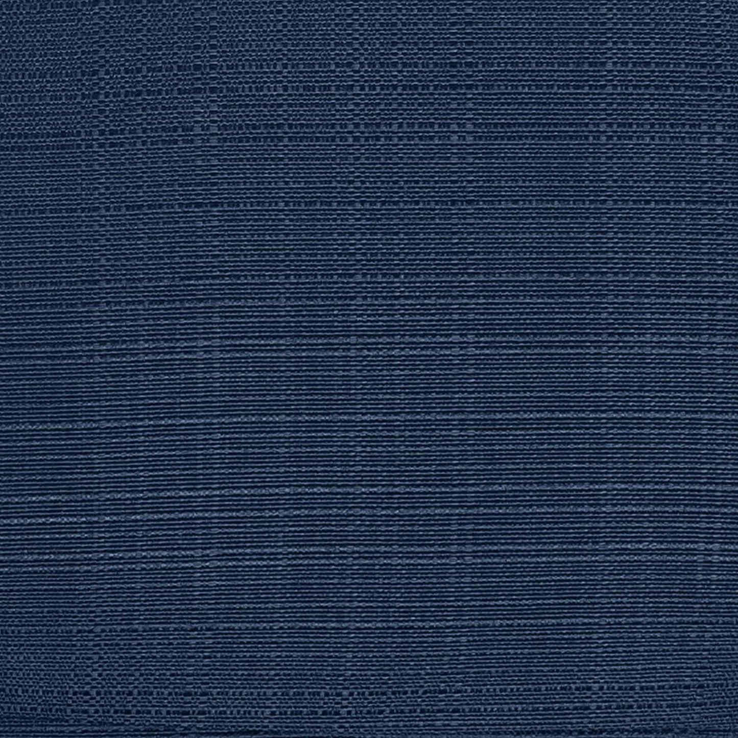 Premium Thick Comfy Seat Patio Pad Tufted Textured Solid Outdoor Chair Cushion 19 x 19 x 4 Inch, Navy Blue