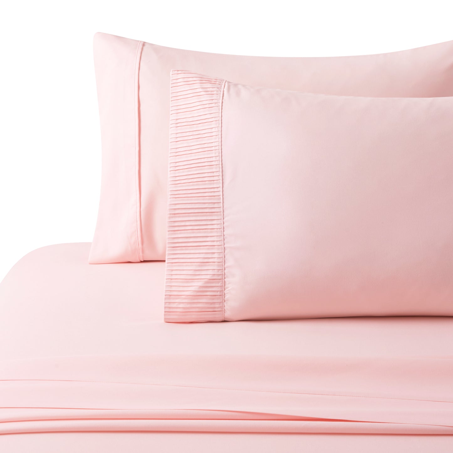 Solid Rayon from Bamboo Soft Silky Deep Pocket Bedding All Season Sheet Set, Pink