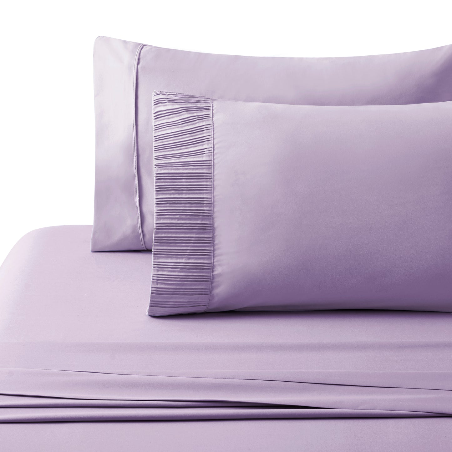 Solid Rayon from Bamboo Soft Silky Deep Pocket Bedding All Season Sheet Set, Purple