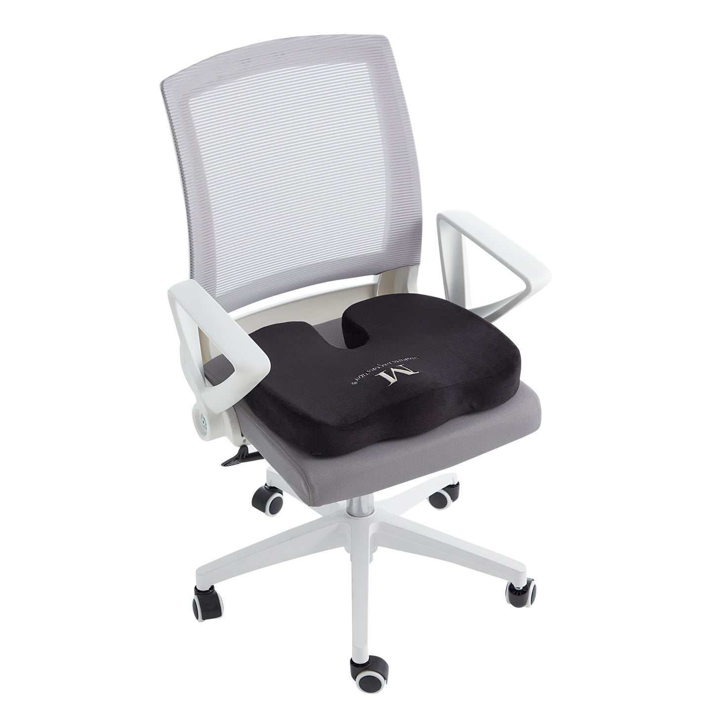Memory Foam Comfort Non-Slip Seat Cushion for Office Car Home Chair – Sciatica & Back Pain Relief Pillow