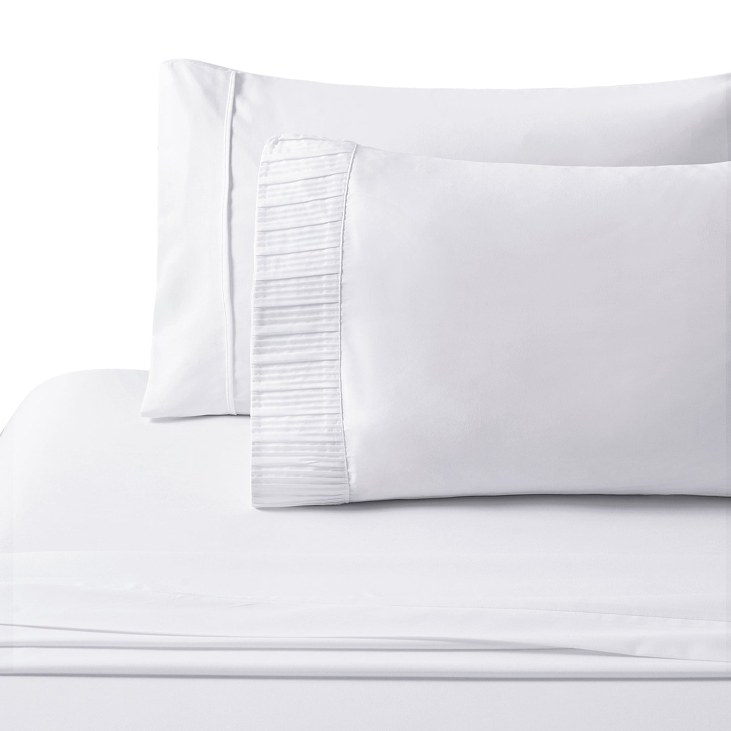 Solid Rayon from Bamboo Soft Silky Deep Pocket Bedding All Season Sheet Set, White