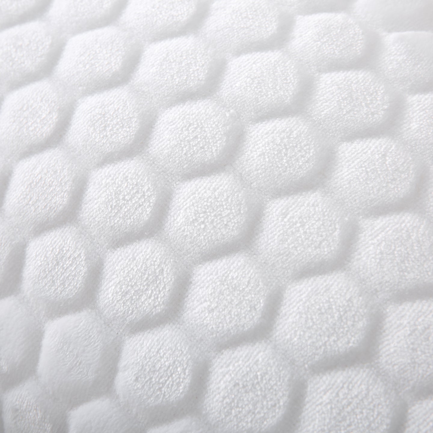 Oreiller Breathable Soft 3D Embossed Cozy Plush Sleeping Bed Pillow for Side and Back Sleepers, Jumbo Size