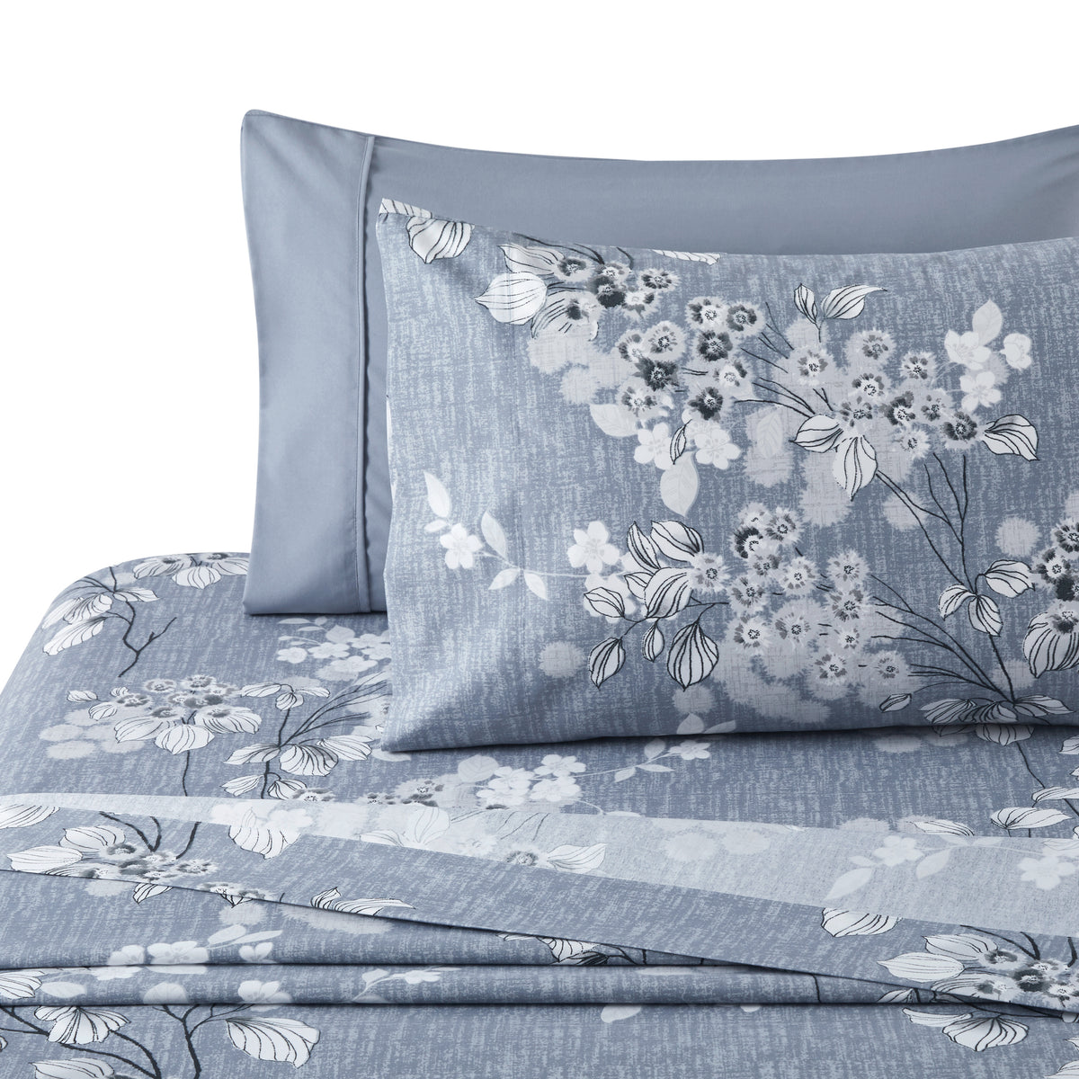 Back to School Sales Printed Bedding Set Romantic Floral Pattern Full Size