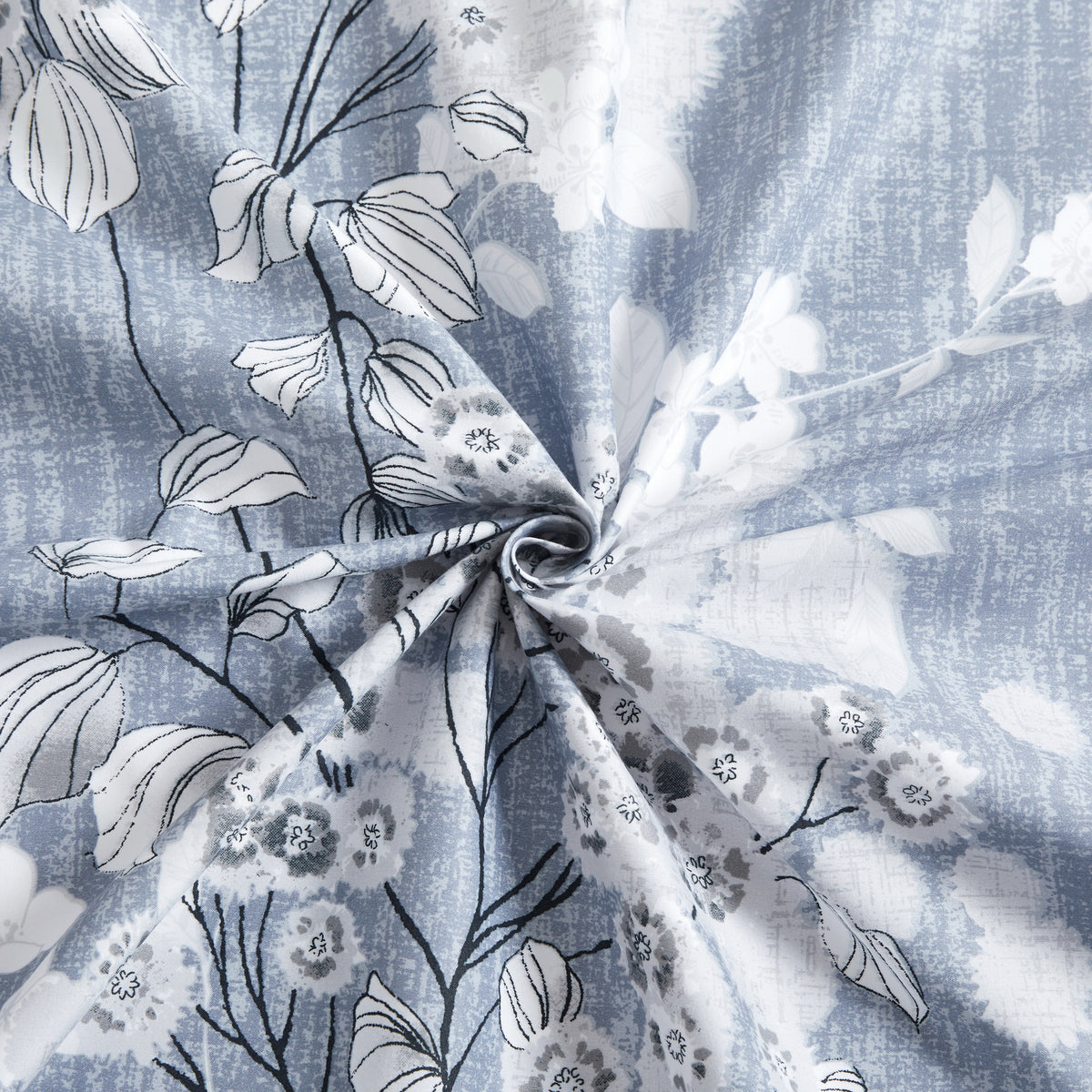 Back to School Sales Printed Bedding Set Romantic Floral Pattern Full Size