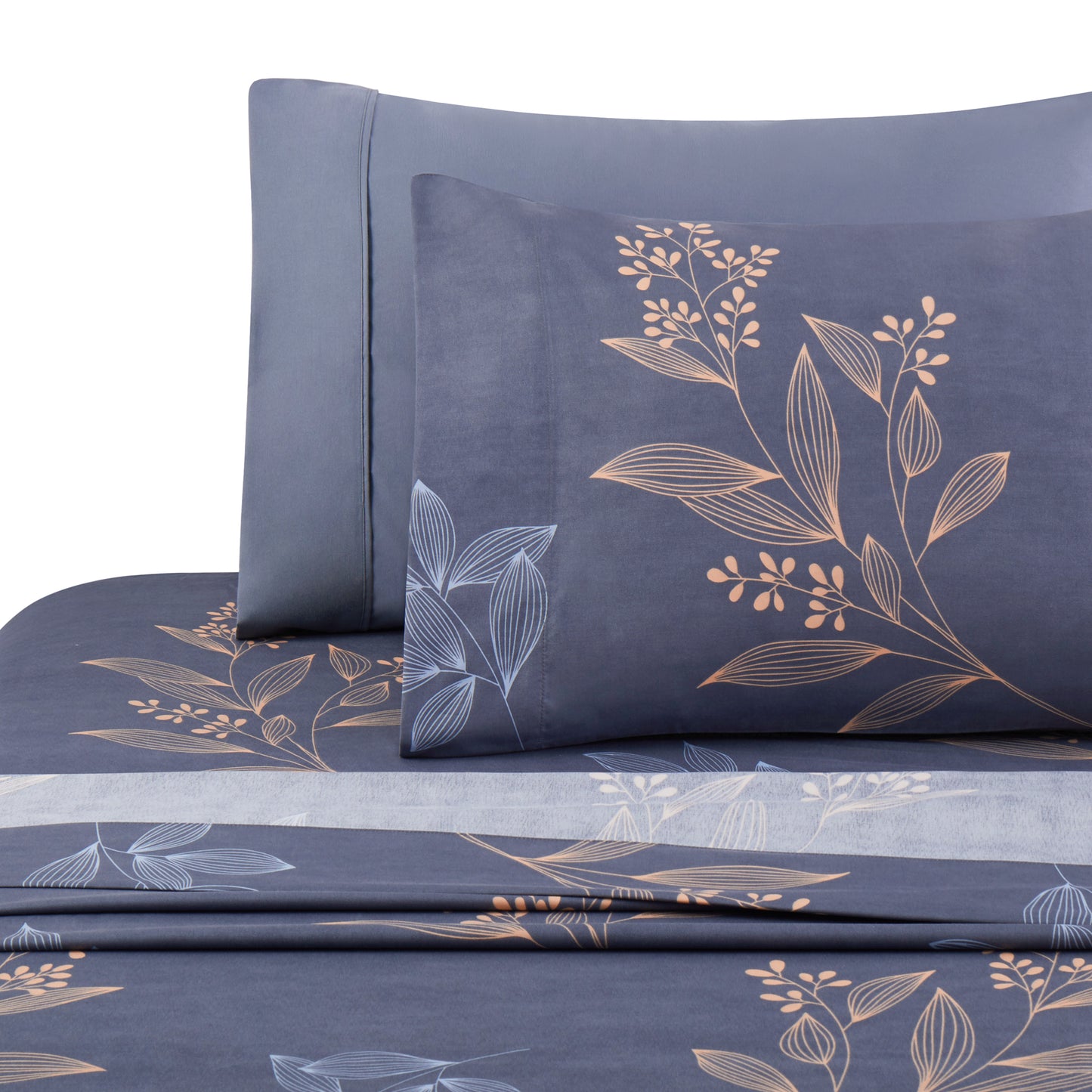 Printed Rayon from Bamboo Soft Deep Pocket Bedding All Season Sheet Set, Romantic Floral