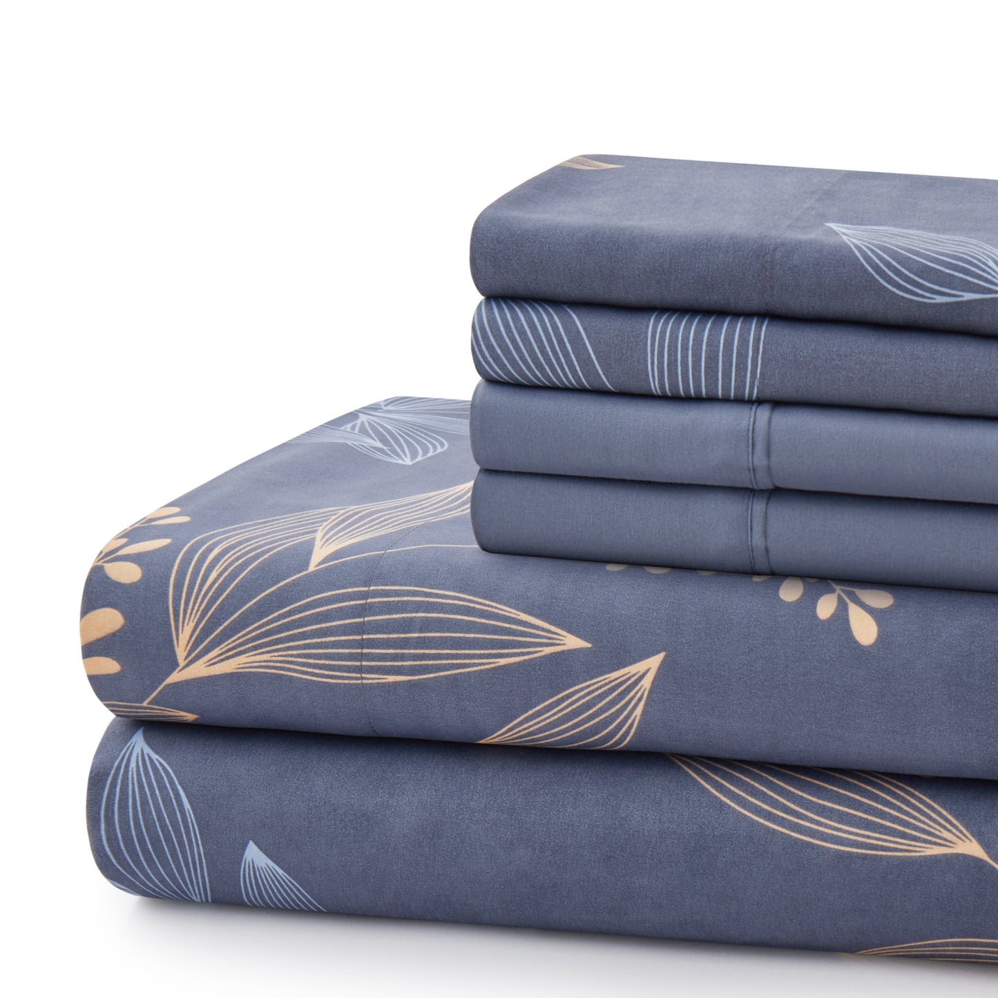 Printed Rayon from Bamboo Soft Deep Pocket Bedding All Season Sheet Set, Romantic Floral