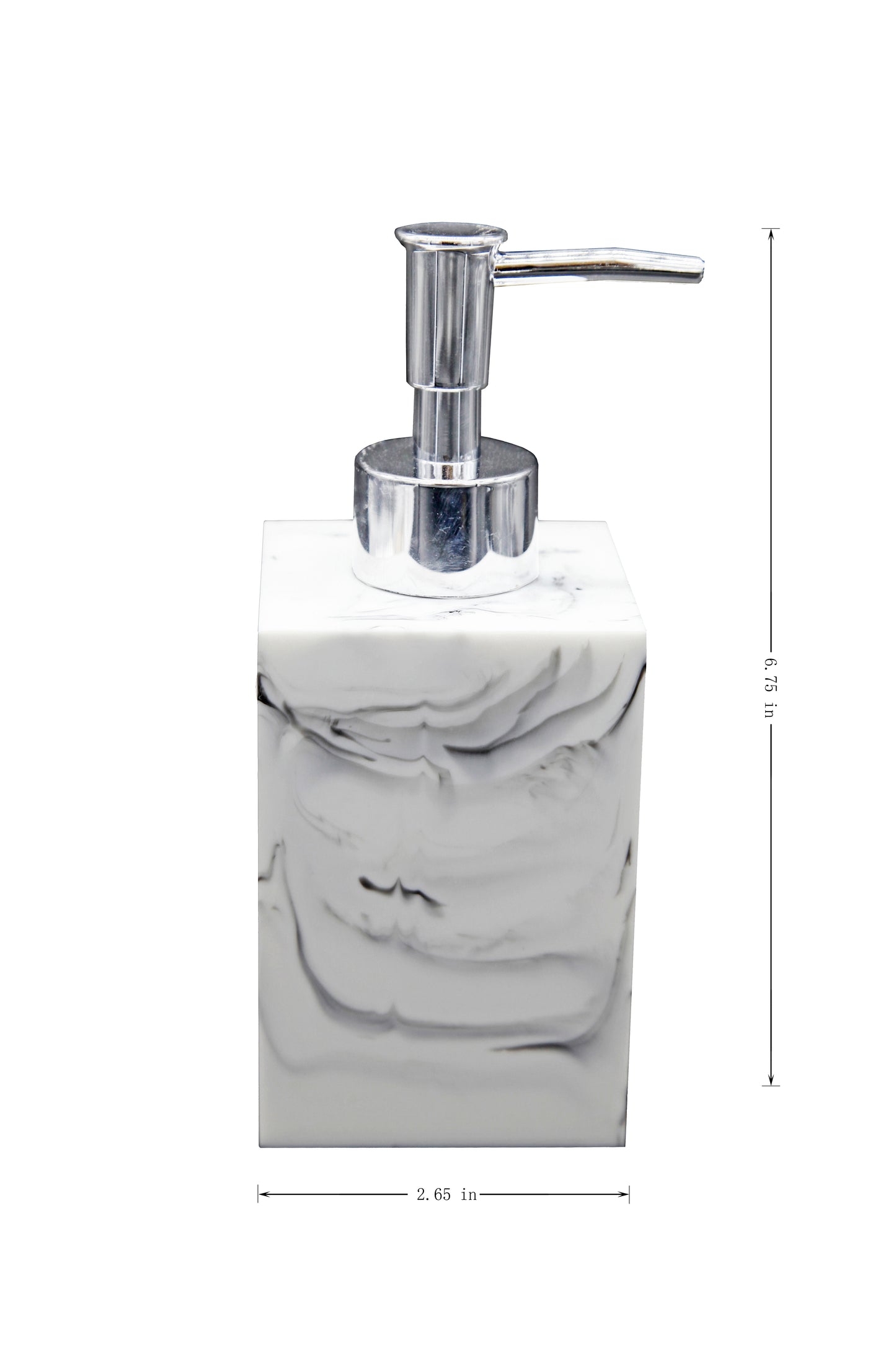 Modern Luxury Décor Bath Accessory Ensemble Bathroom Lotion Dispenser Toothbrush Holder Tumbler Soap Dish, Natural Marble